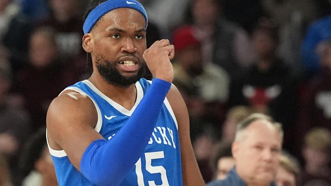 No. 6 Kentucky beats Mississippi State 95-90 | whas11.com