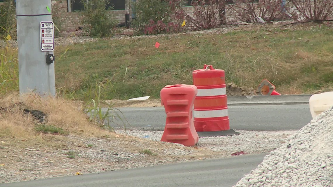 Blue Lick Road construction causes traffic delays - Vimarsana News