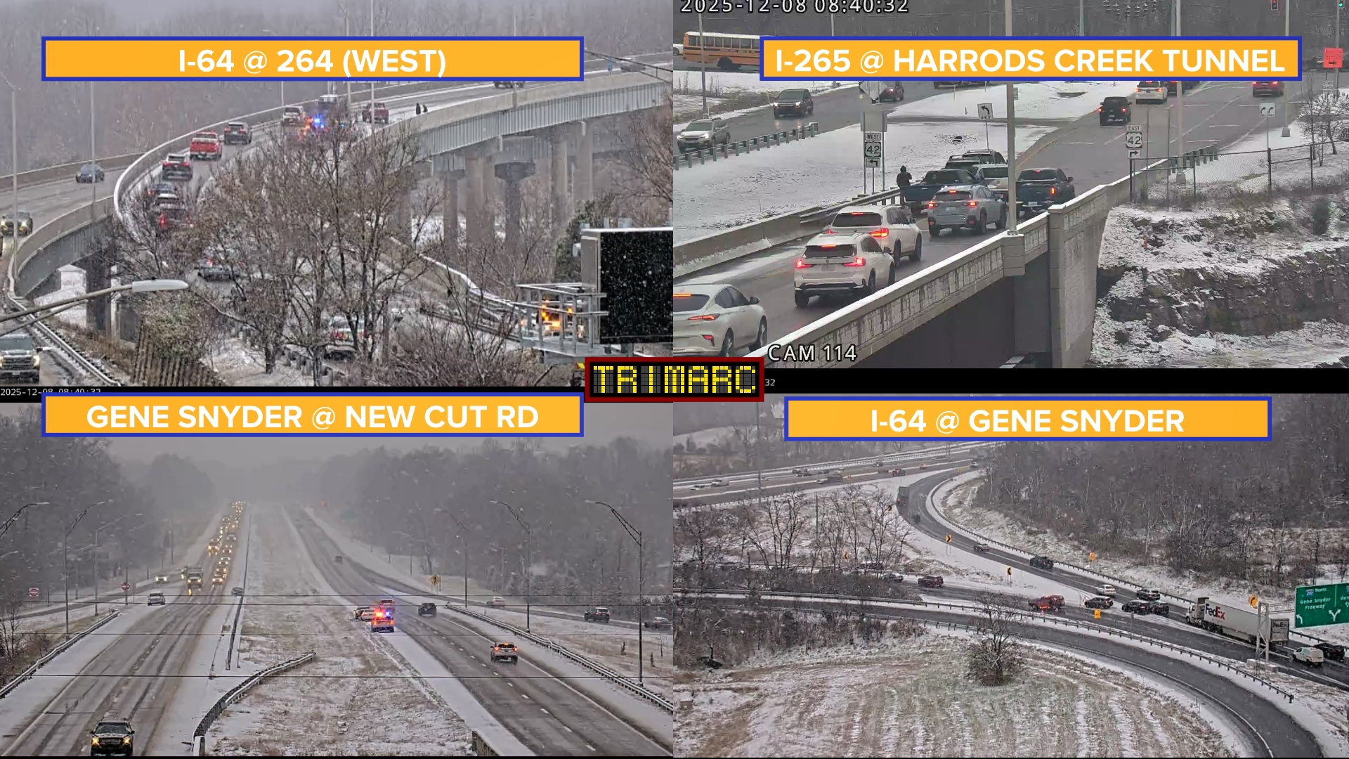 Several crashes reported across Louisville; here's where | whas11.com