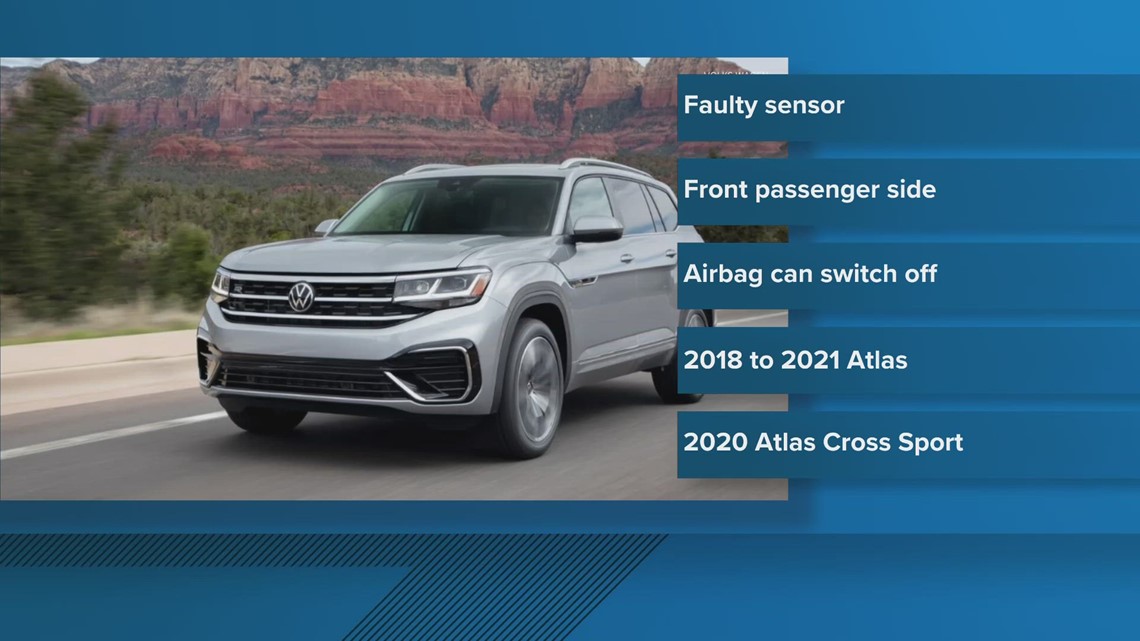 Volkswagen recalls thousands of Atlas SUV's