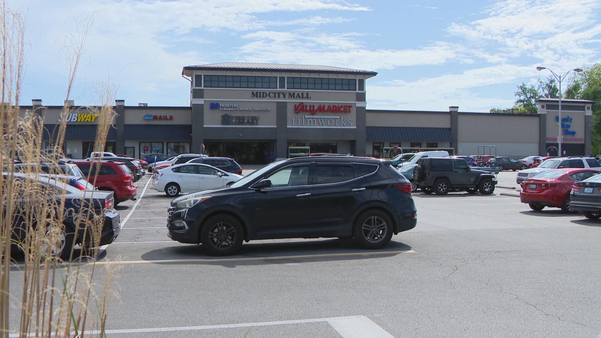 The iconic shopping center located in The Highlands is on the market.