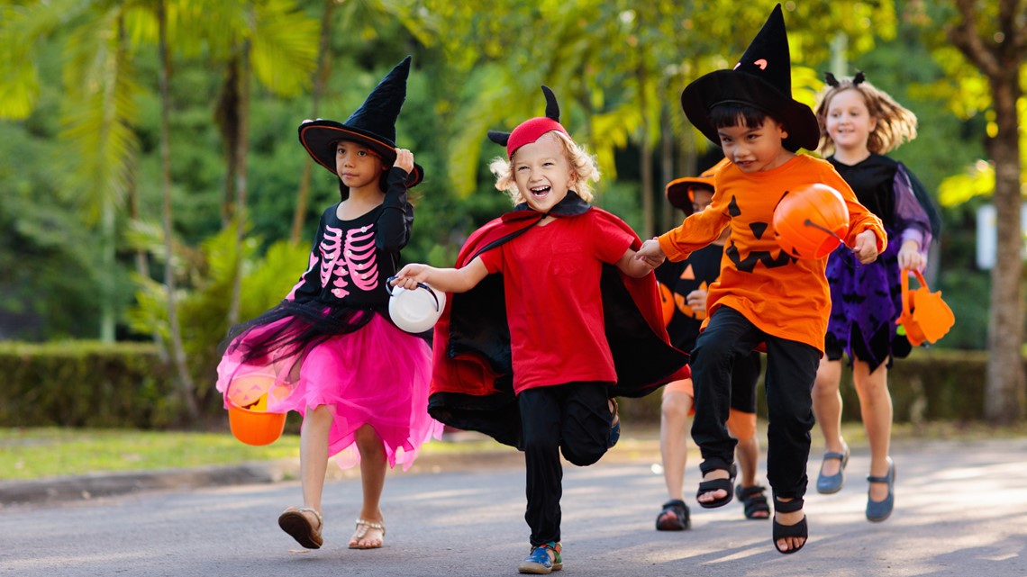 Trickortreating times in Louisville for Halloween 2024