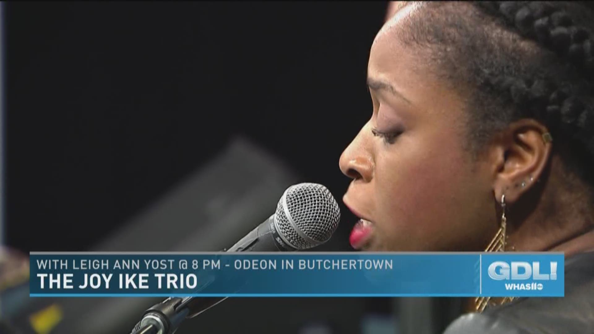 The Joy Ike Trio performs and original song on Great Day Live!
