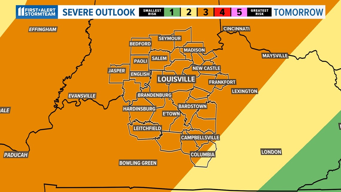 Louisville severe weather; Kentucky, southern Indiana storms - Vimarsana News