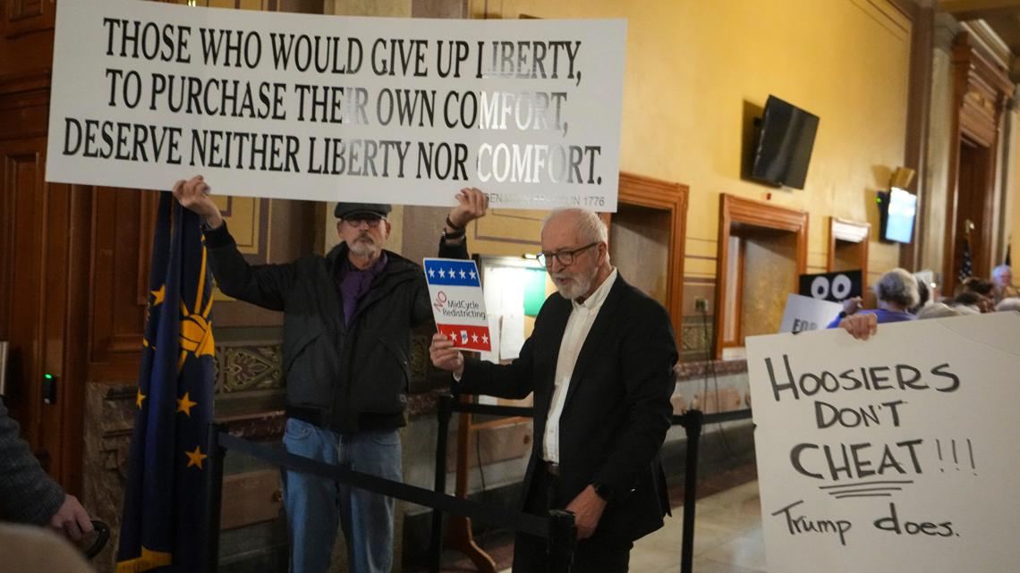 Indiana Senate to vote on plan designed to secure GOP control of all 9 congressional seats