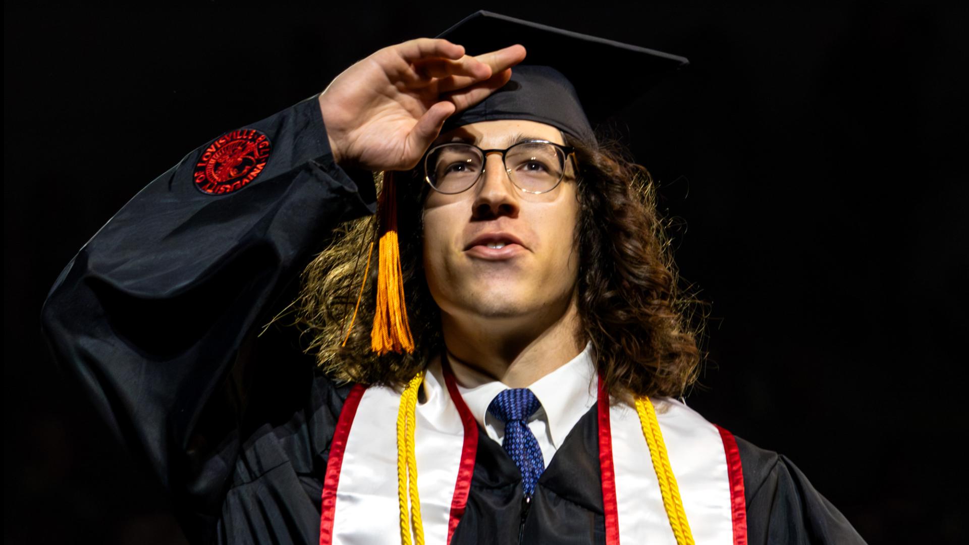 University of Louisville holds commencement ceremony