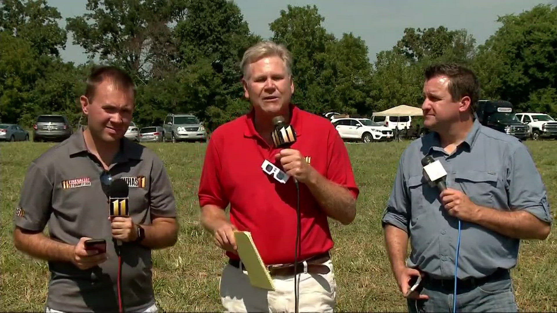 WHAS11's Doug Proffitt caught up with scientists from NASA in Hopkinsville, Ky.