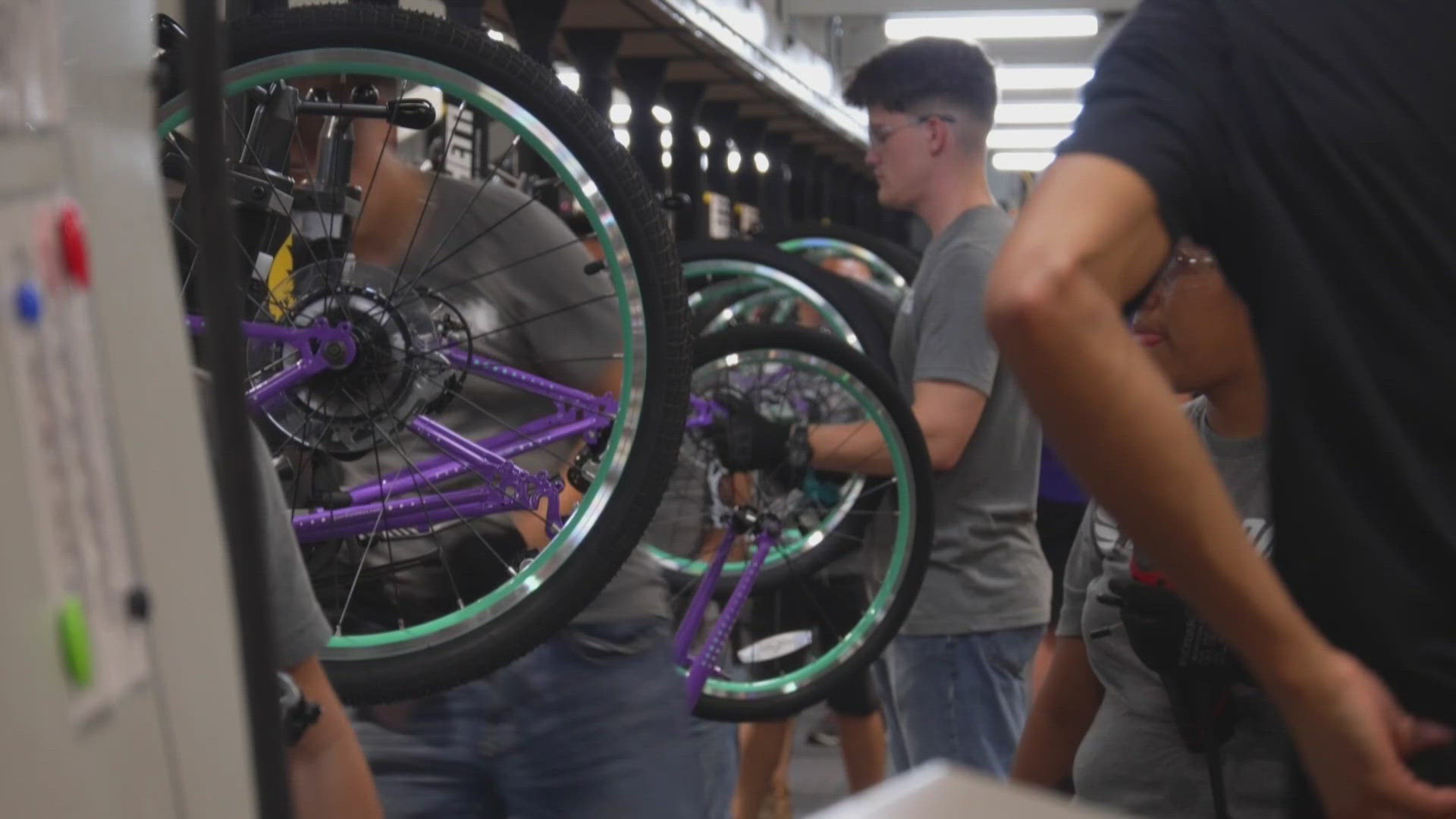 After creating the SureStop Brake System, CEO of the company Brian Riley wanted to create bicycles in America with his tech and bring jobs back to the homeland. 