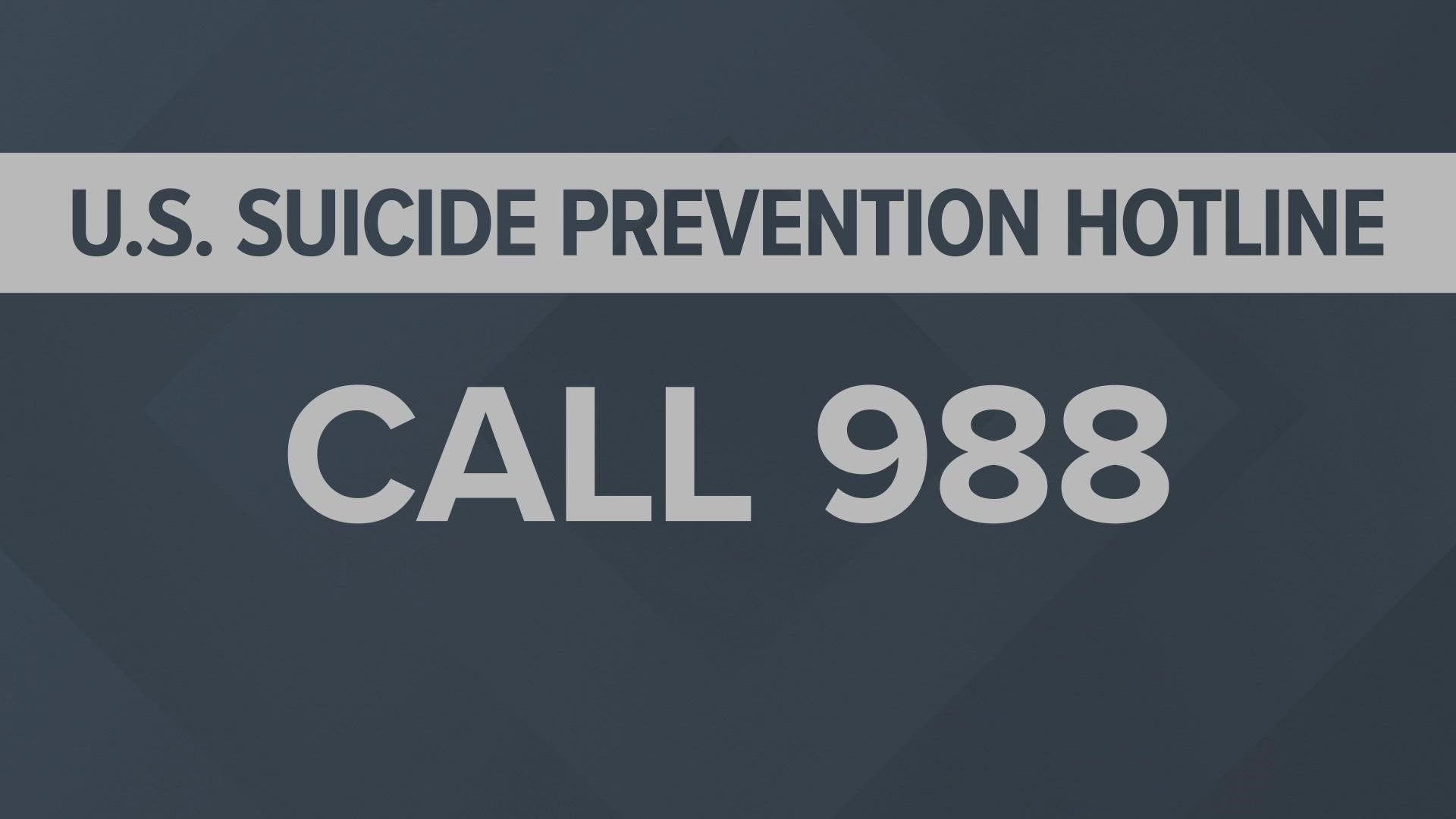 It's Suicide Prevention Week. UofL Health shared an alarming statistic that suicides are among the top 9 leading causes of death for those age 10 to 64-years-old.