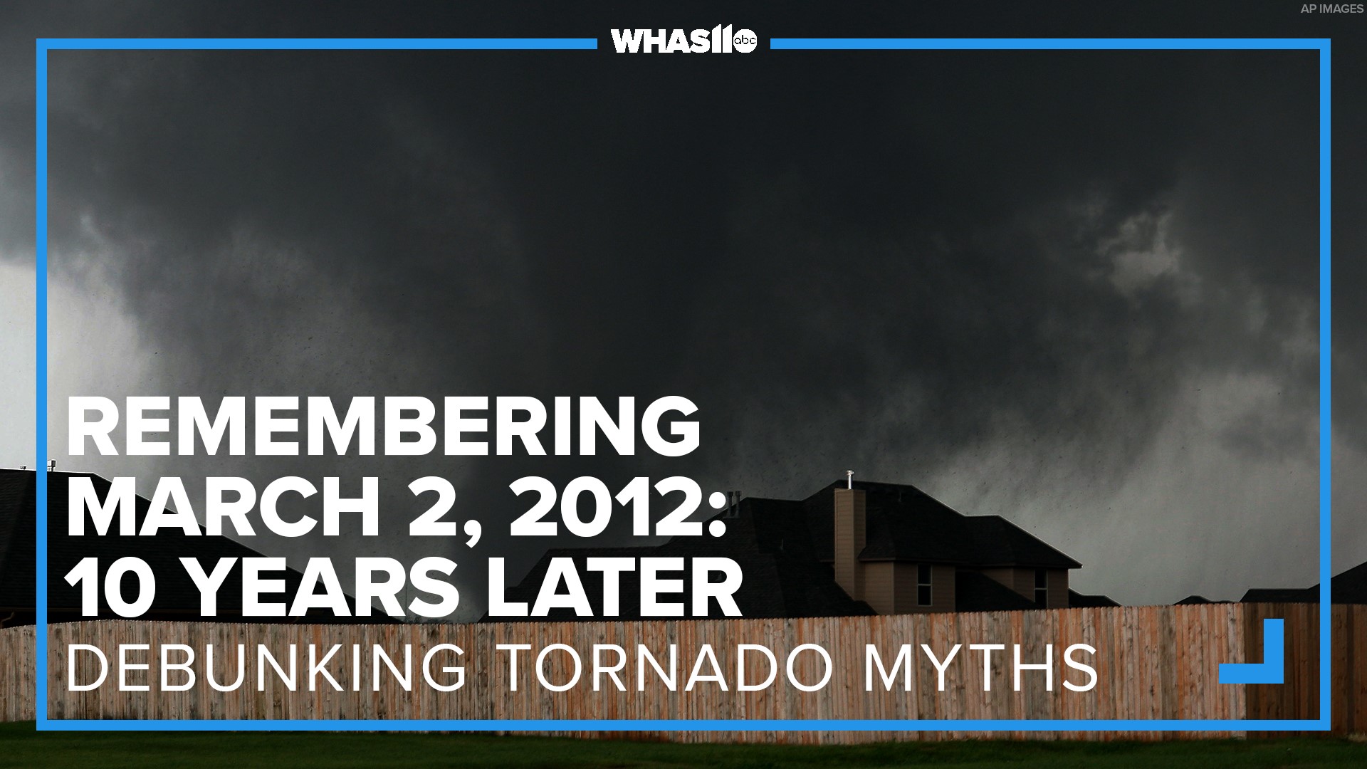 As tornado season approaches, we're breaking down some of the most common misconceptions about them.
