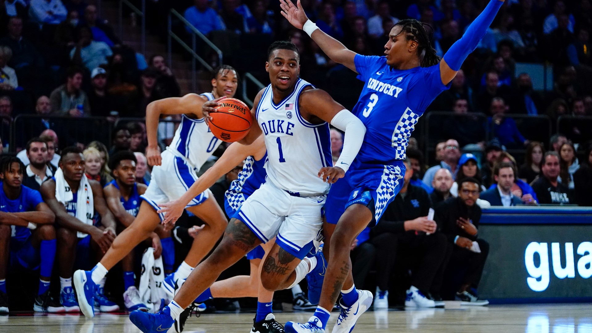 Kentucky's next game will be on Nov. 12 against Robert Morris University at Rupp Arena.