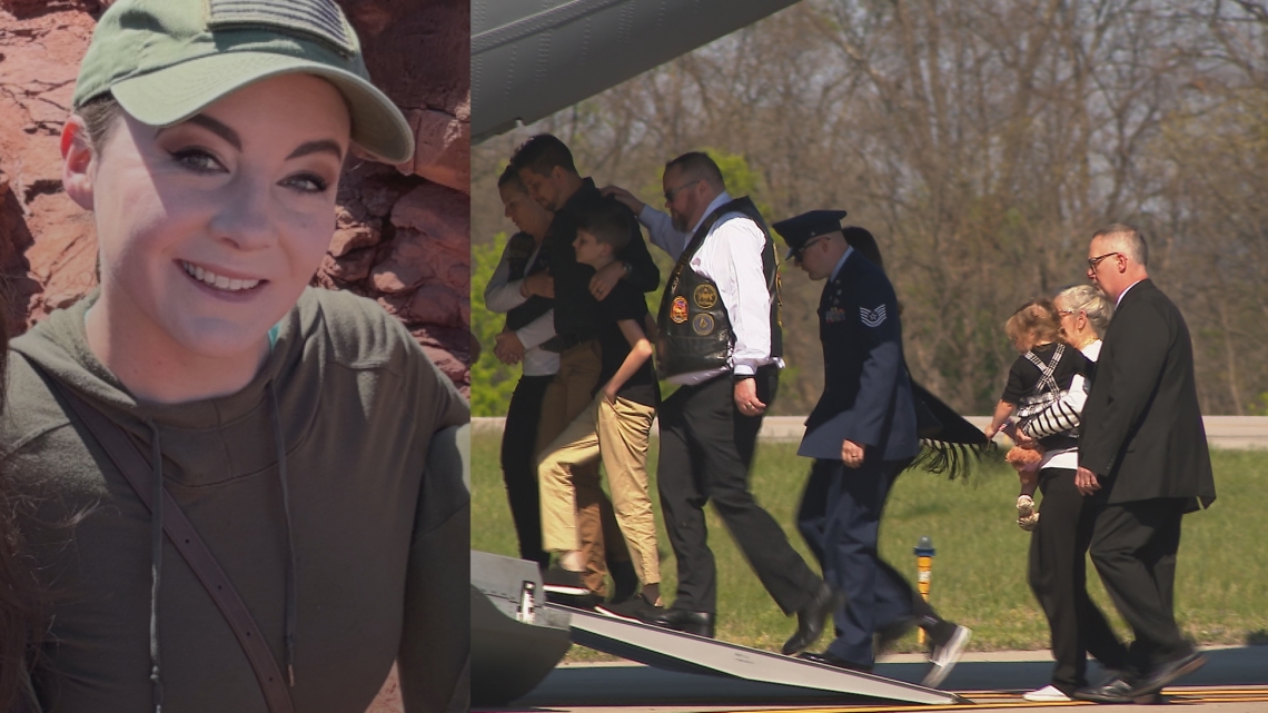 Hundreds honor Tech Sgt. Ashley Pruitt as second Kentuckian killed in Iran war returns to Bardstown