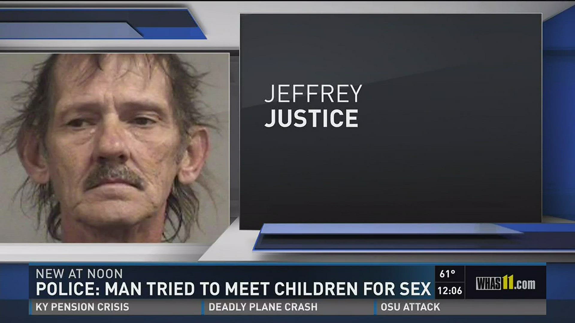 Police: Man tried to meet child for sex