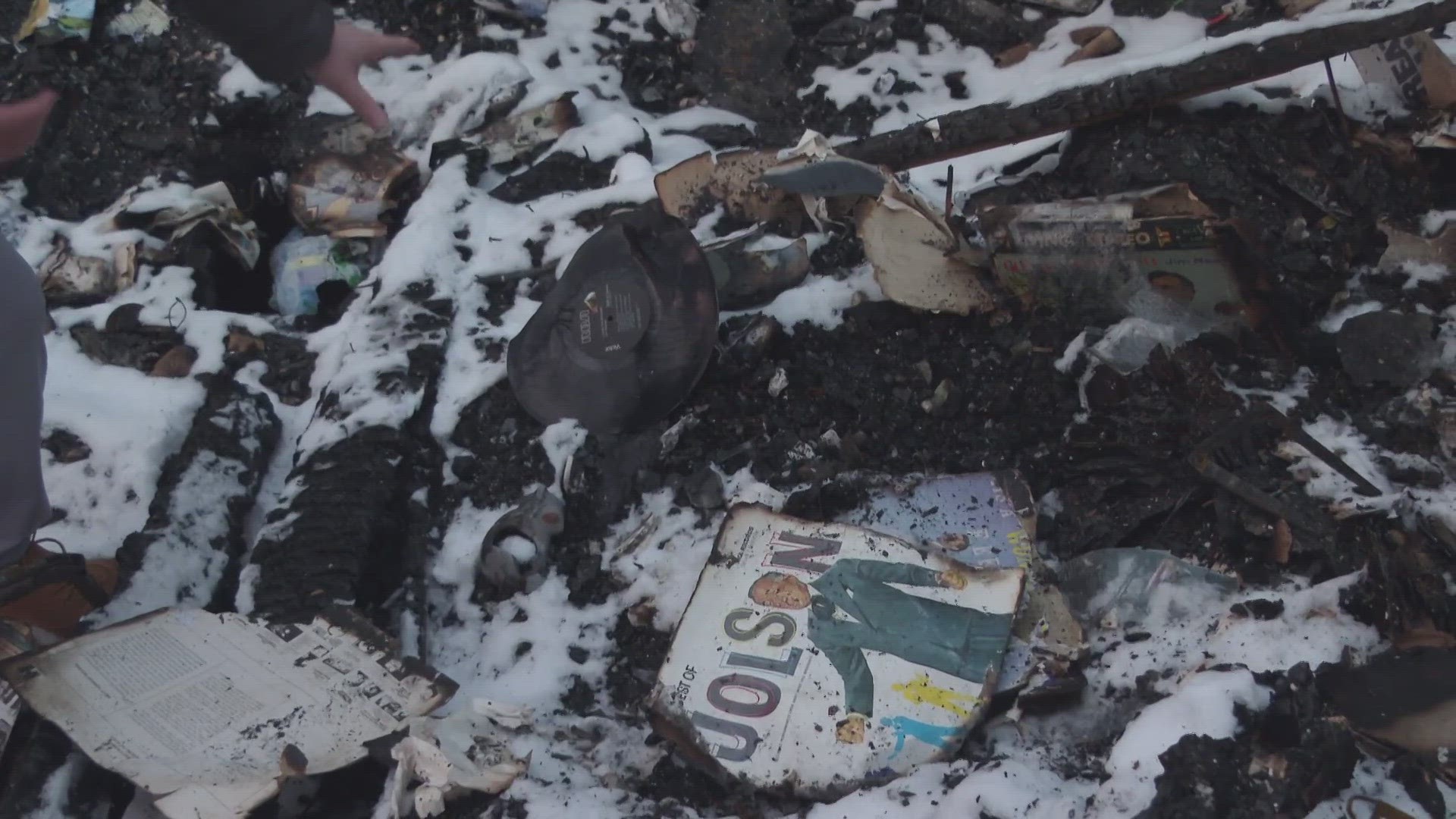 As people across Louisville looked to stay warm Sunday, one family was saying goodbye to their home of 70 years, after a devastating house fire near Valley Station.