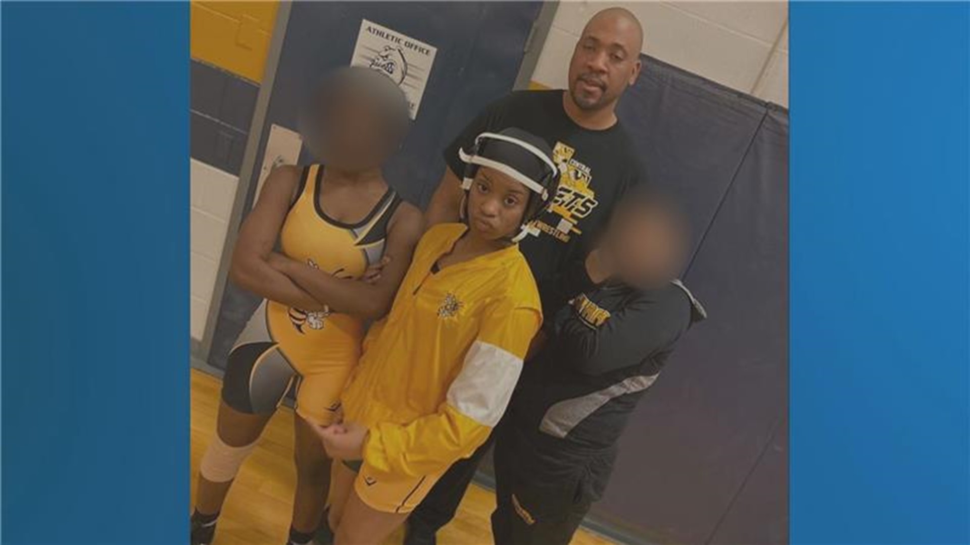 A former student at Central High School, Santanna Holland was a captain of the girls' wrestling team. Her former coach Kenneth White said he was "heartbroken."