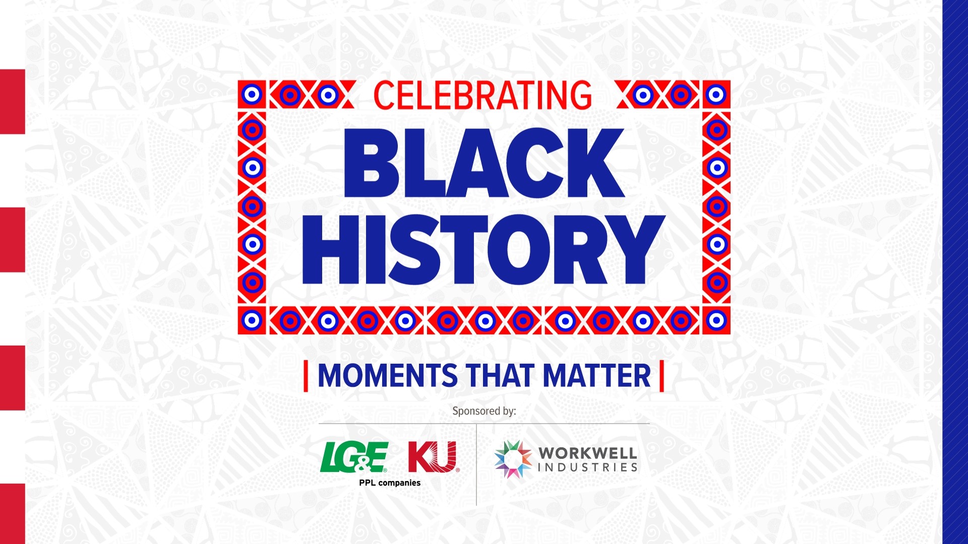 This "Moments that Matter" special for Black History Month is a collection of stories of people and places and their impact on our communities in Kentuckiana.