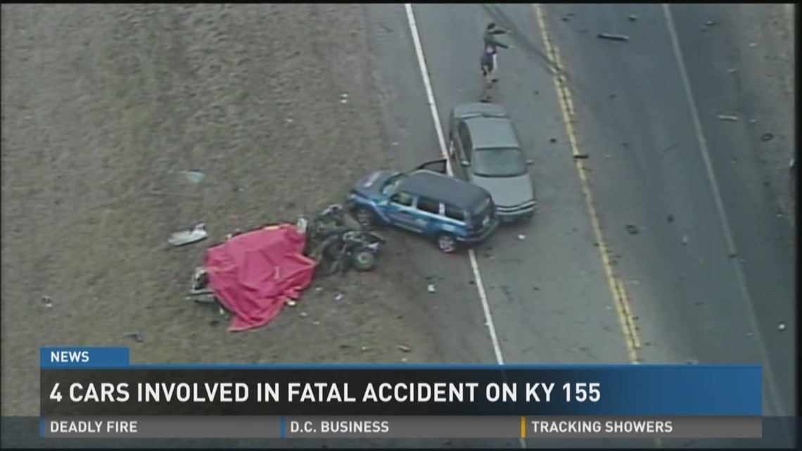 Four cars involved in fatal accident on KY 155 | whas11.com