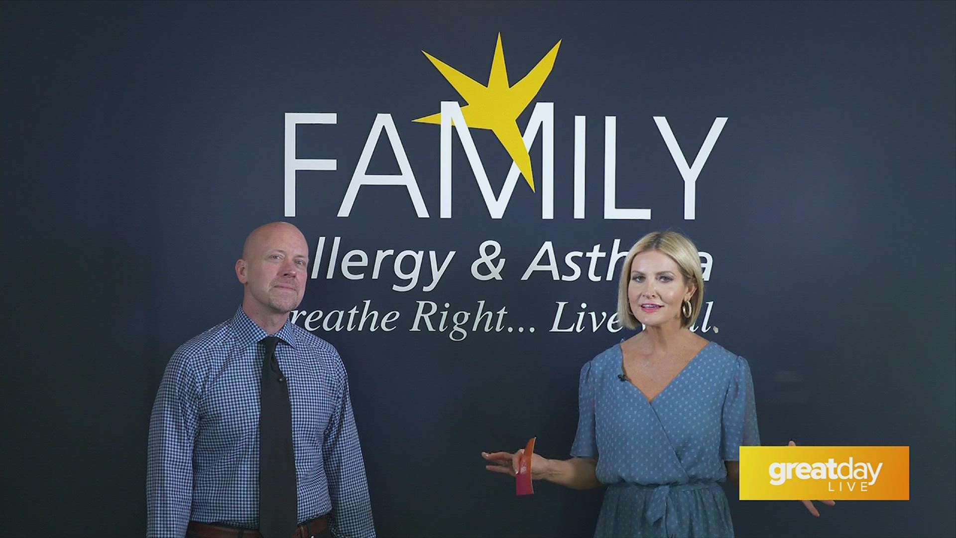 For more information or to find a Family Allergy & Asthma near you, go to familyallergy.com.