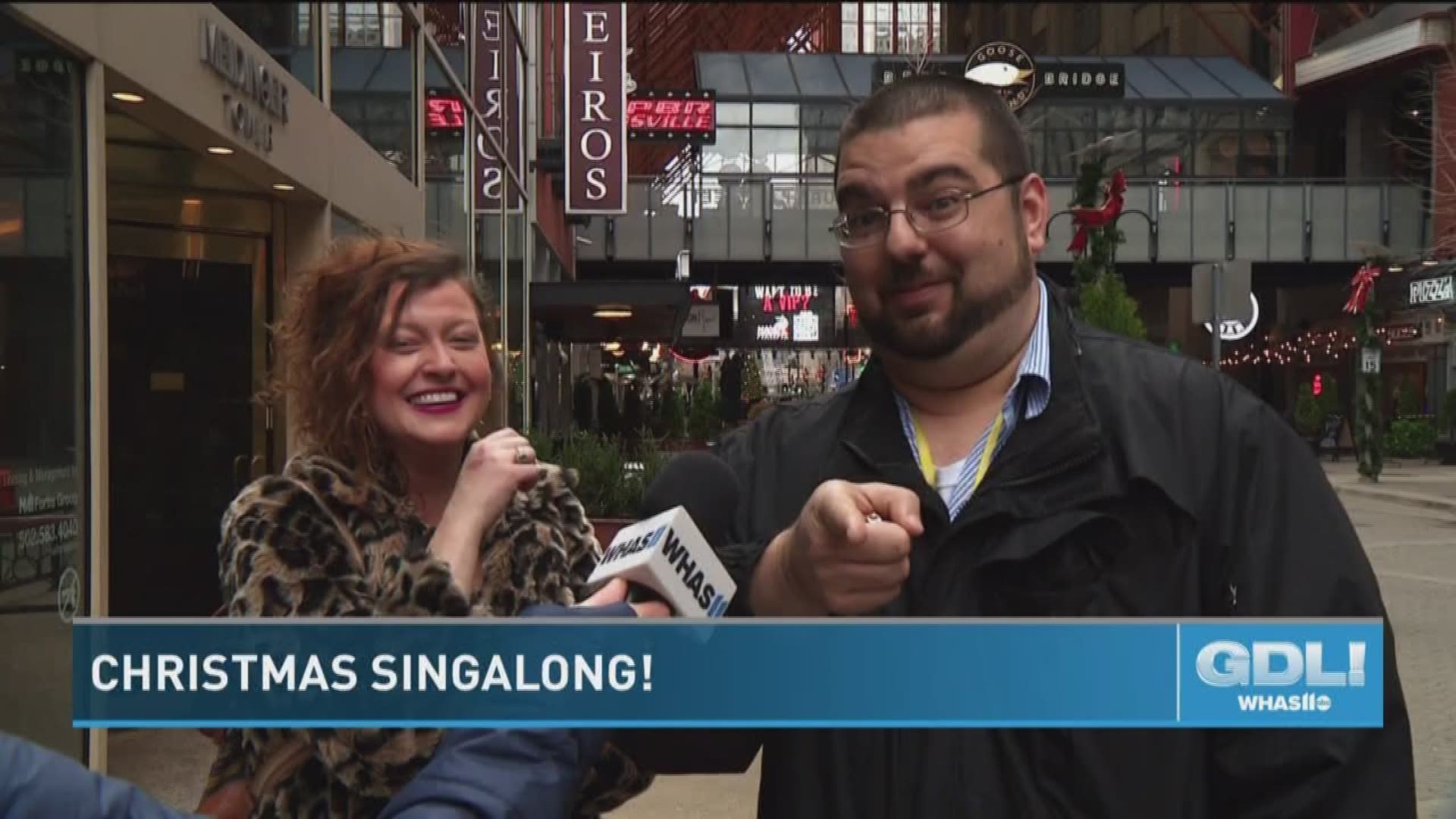 Great Day Live hit the streets of downtown Louisville to ask people what their favorite Christmas song is and if they'd be willing to sing a little of it.