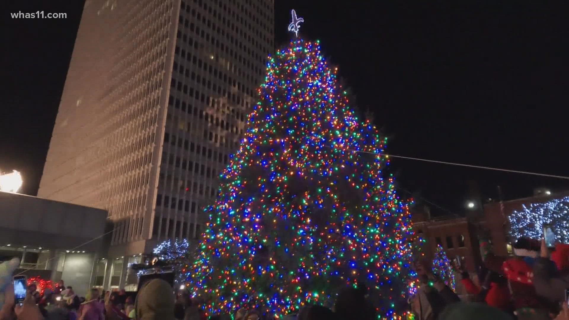 'Light Up Louisville' was a welcomed sight for so many across Jefferson County with the return of the annual tradition.