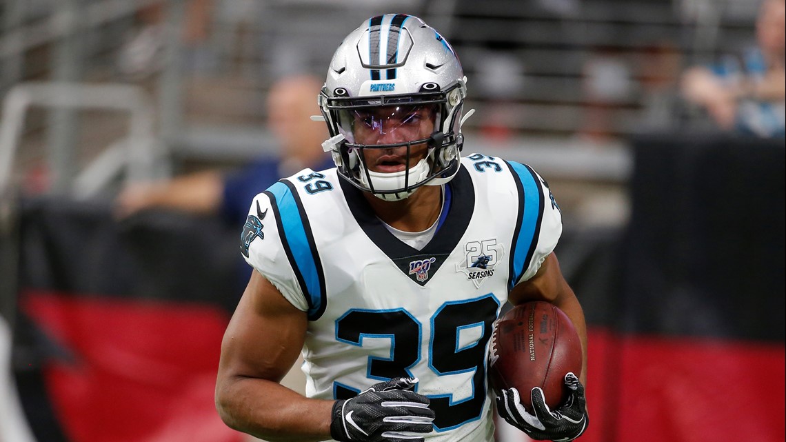 McCaffrey Scores 3 TDs, Panthers Hold Off Jaguars 34-27