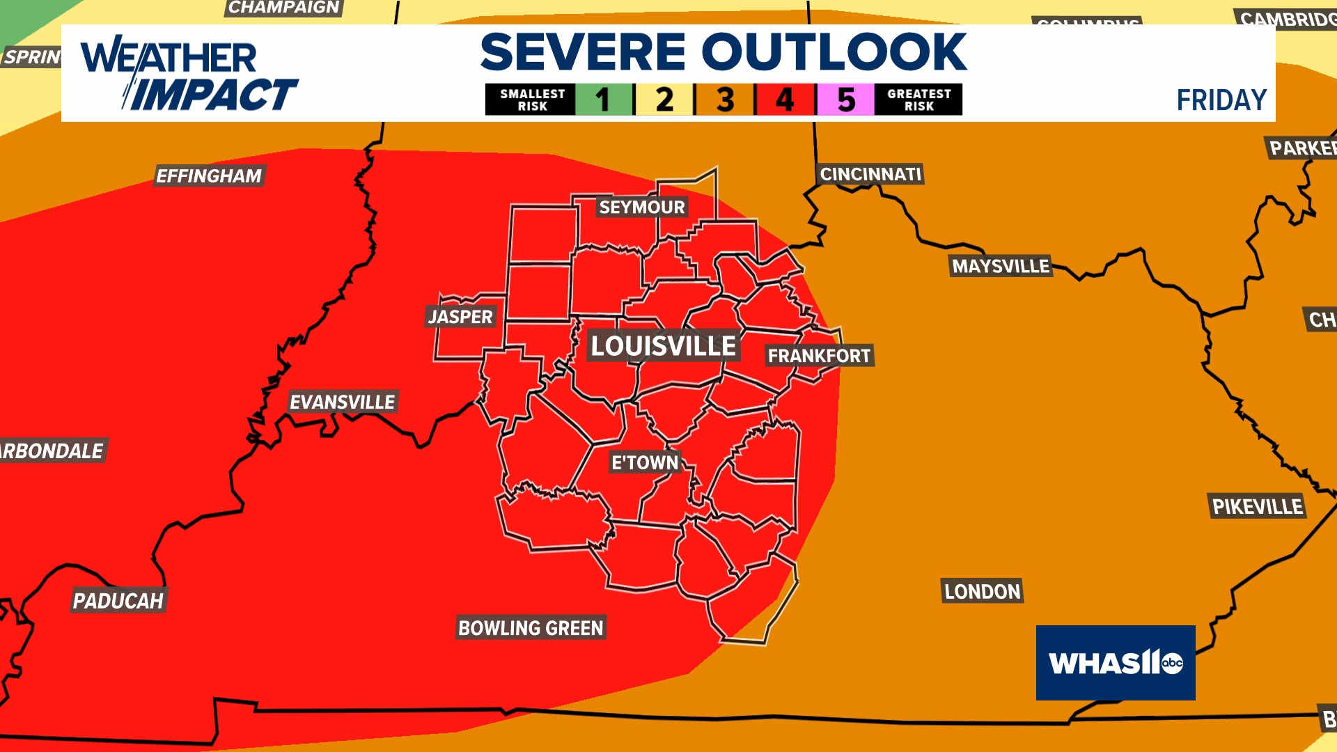 Tornadoes, hail and strong winds possible in Louisville this week. Here ...