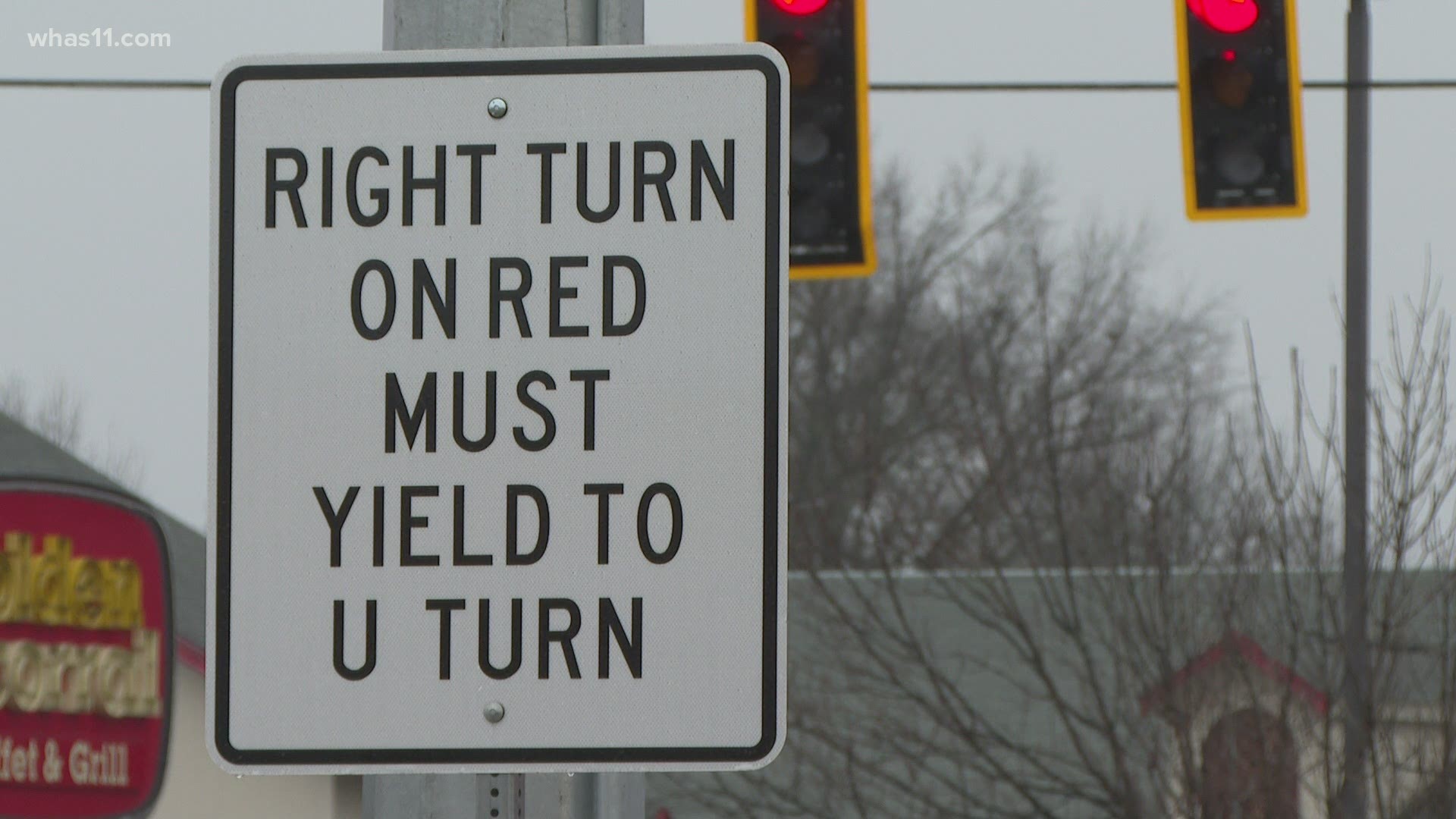 Those on Kurz Way say they have no choice but to use a u-turn when traveling to and from their homes.