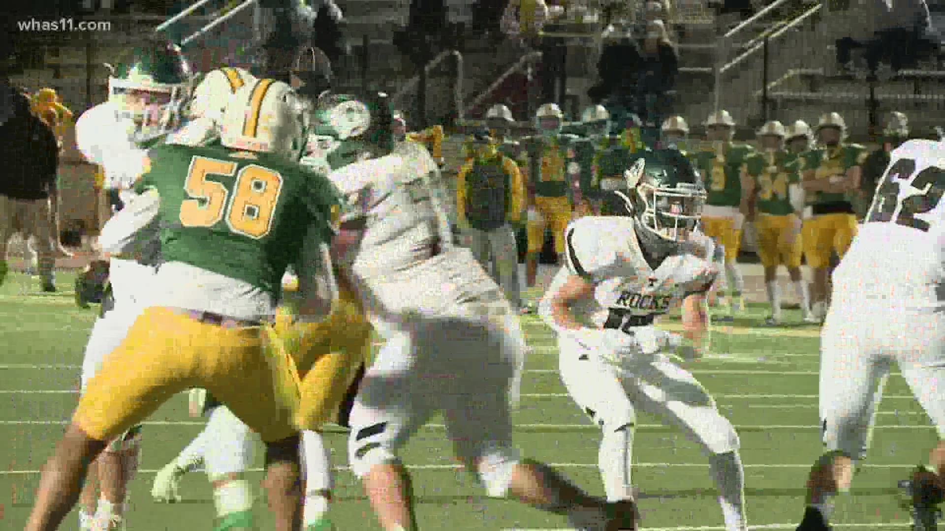 Game of the week: Rivals Trinity and St. X faced off Friday night.
