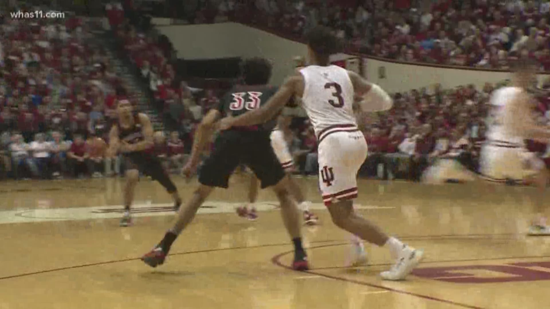 Kent Spencer gives highlights on Indiana's home win against Louisville.