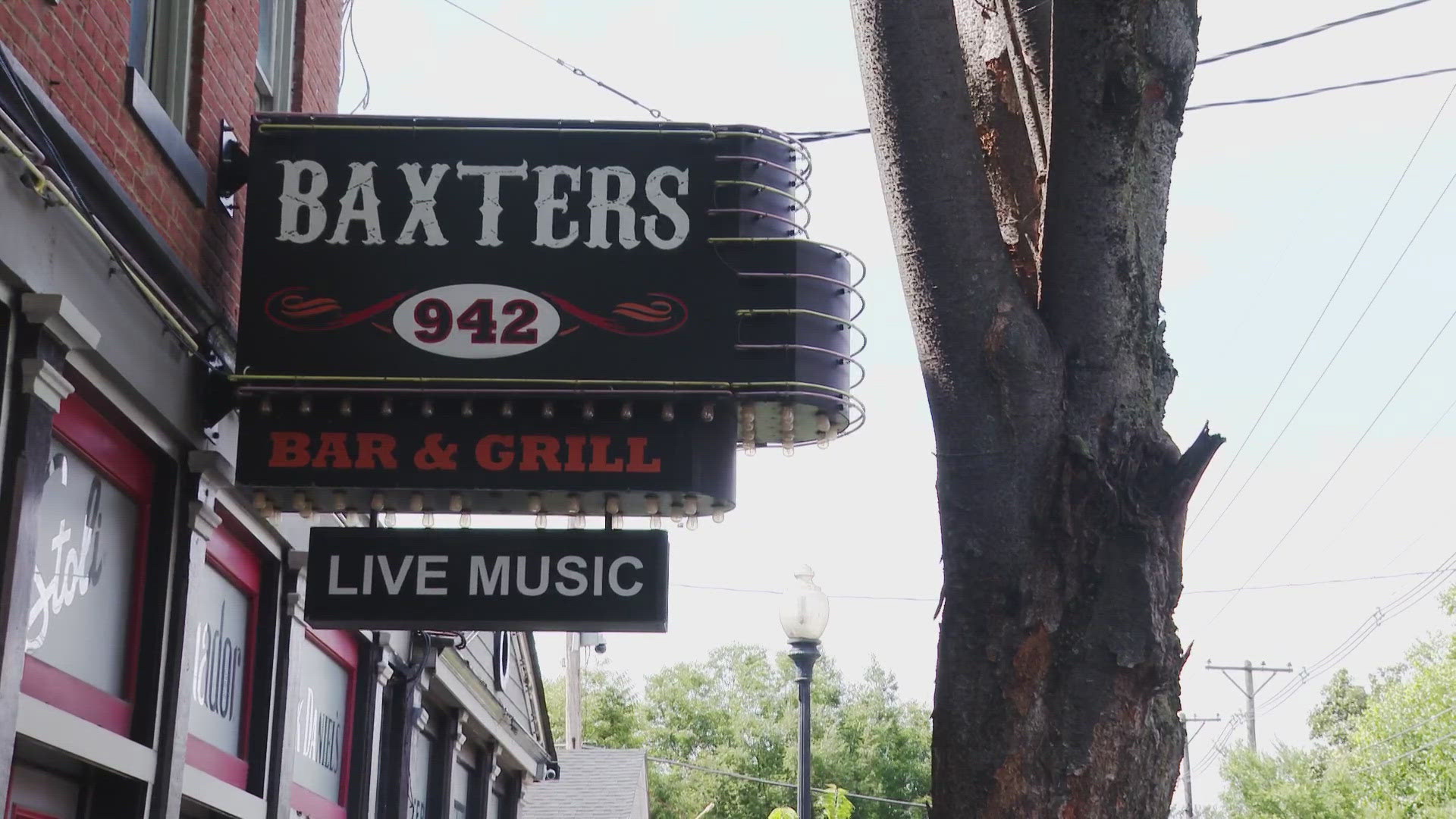 The general manager of Baxter's 942 Bar and Grill said they gave hours of surveillance footage to the authorities.