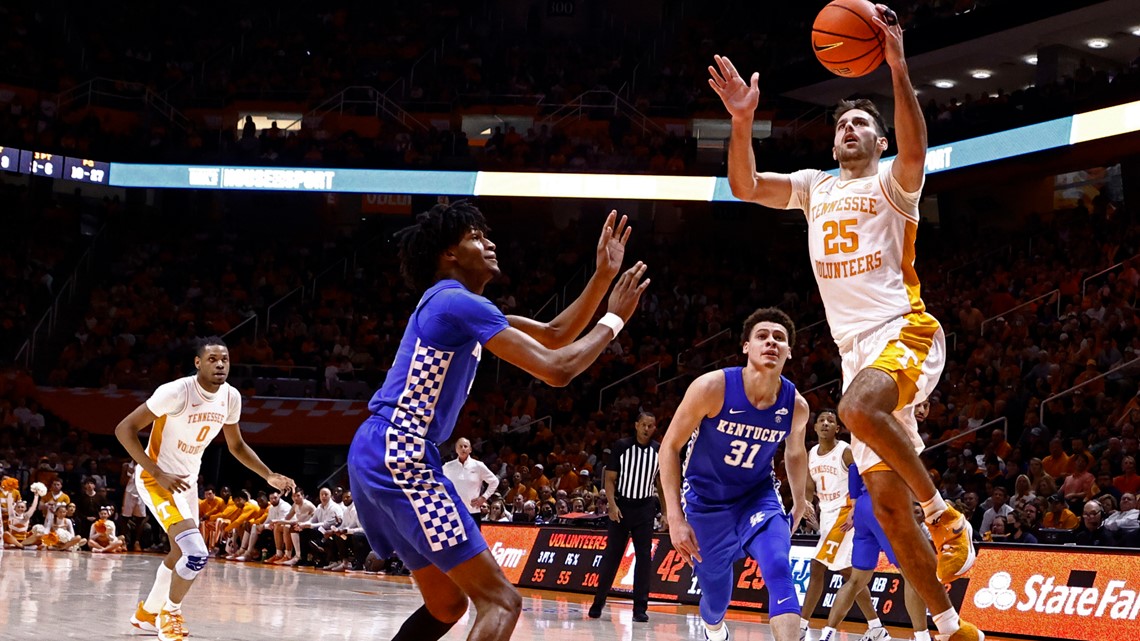 Kentucky vs. Tennessee men's basketball Final score, results