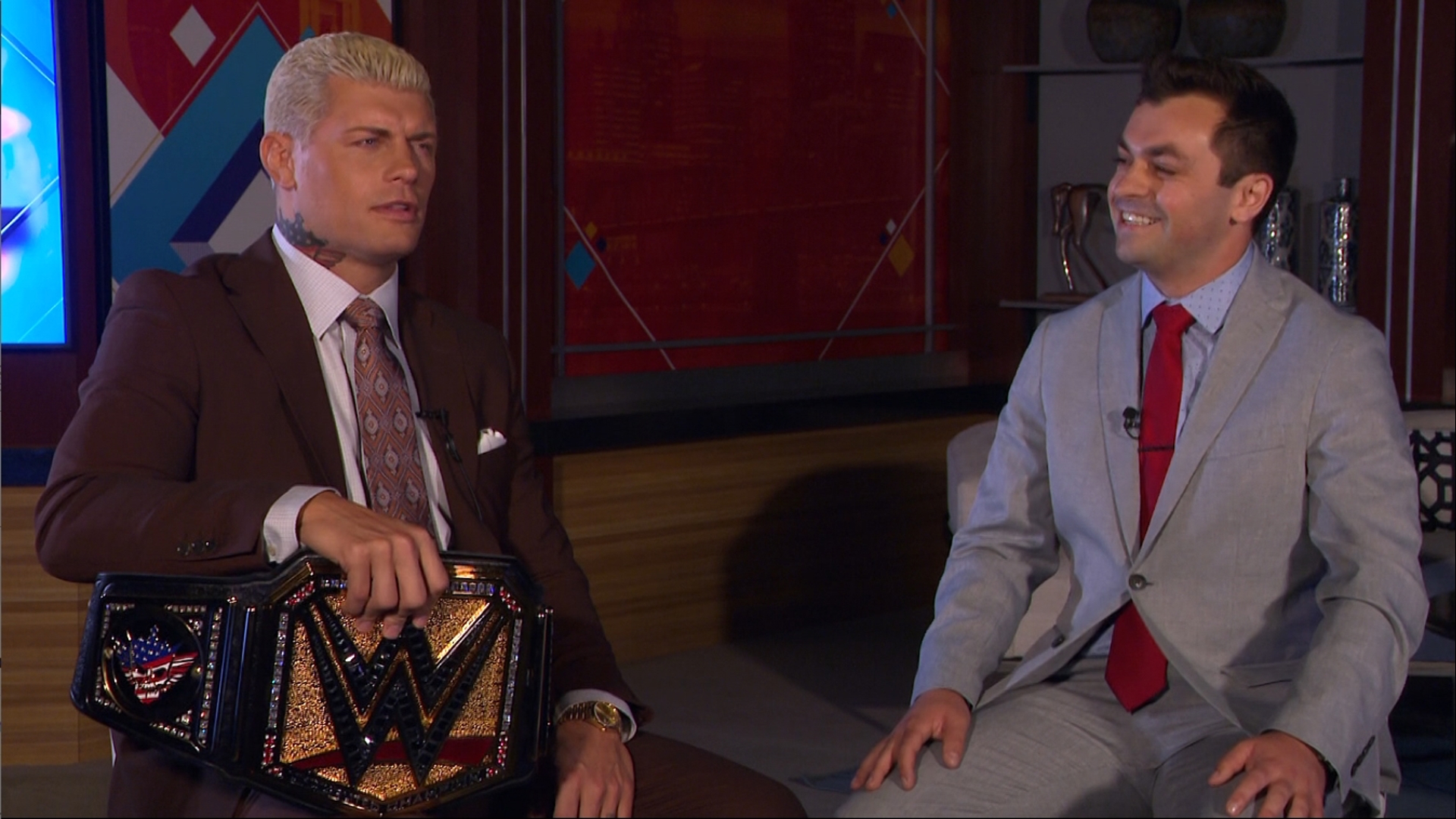 Cody Rhodes sat down with WHAS11's Mason Horodyski ahead of Friday Night Smackdown at the Yum! Center.