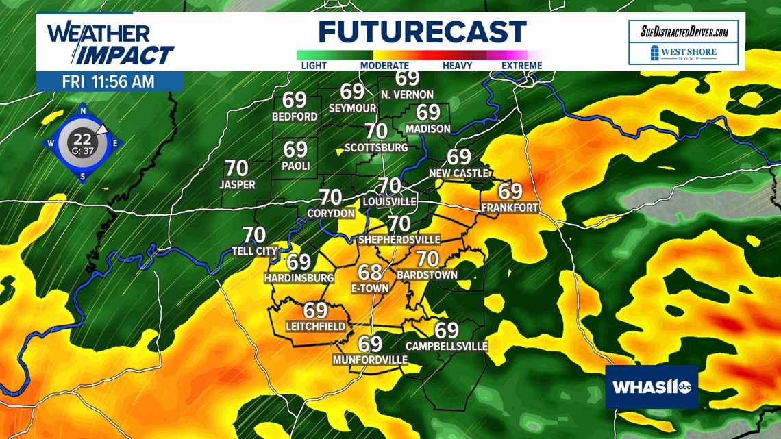What to expect when Helene remnants arrive in Louisville
