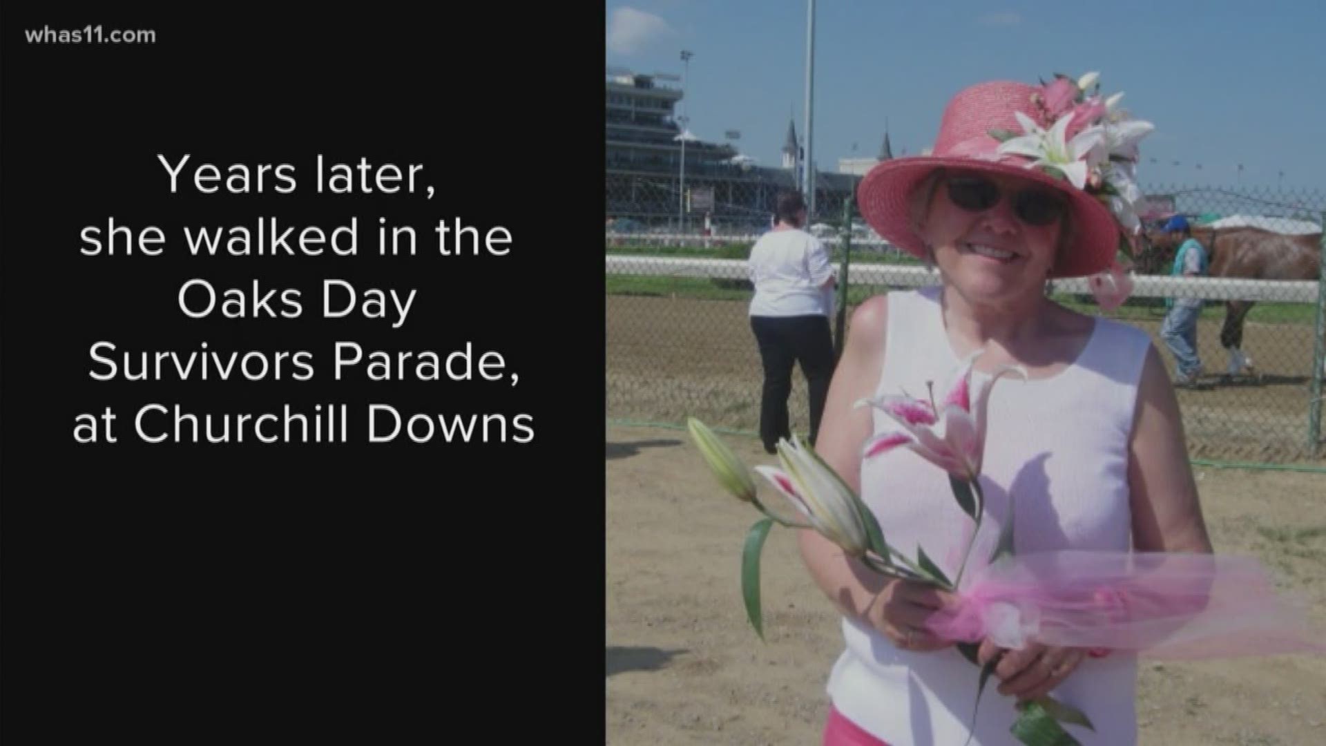 Meet Cyndi McHolland, She's one of the 145 survivors walking in today's Parade