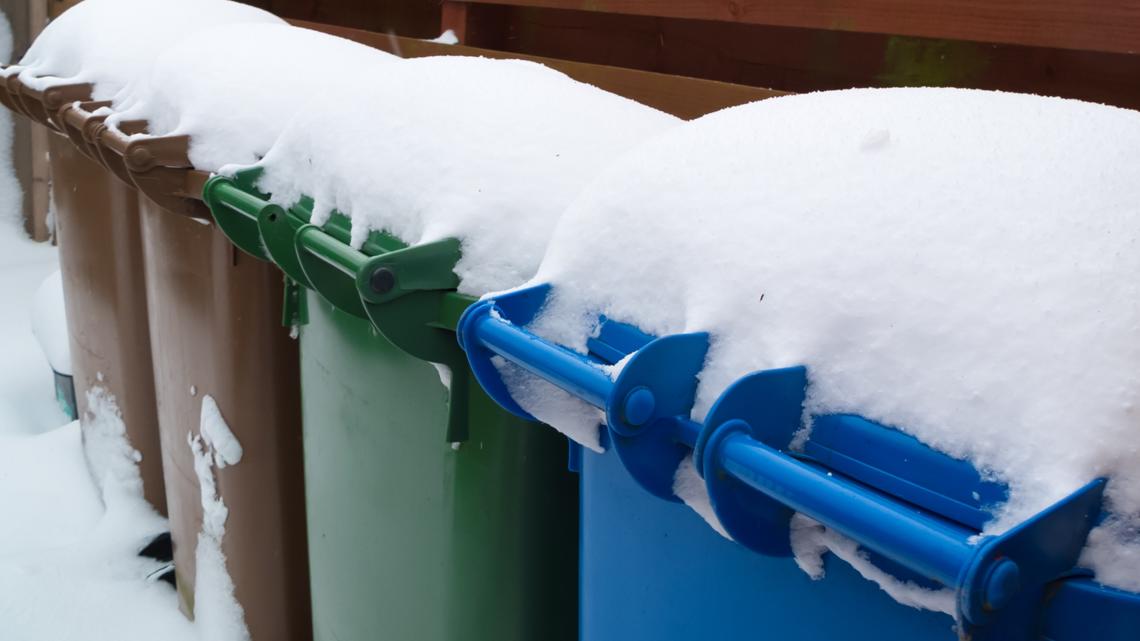 Snow delays trash and recycling services in Kentuckiana