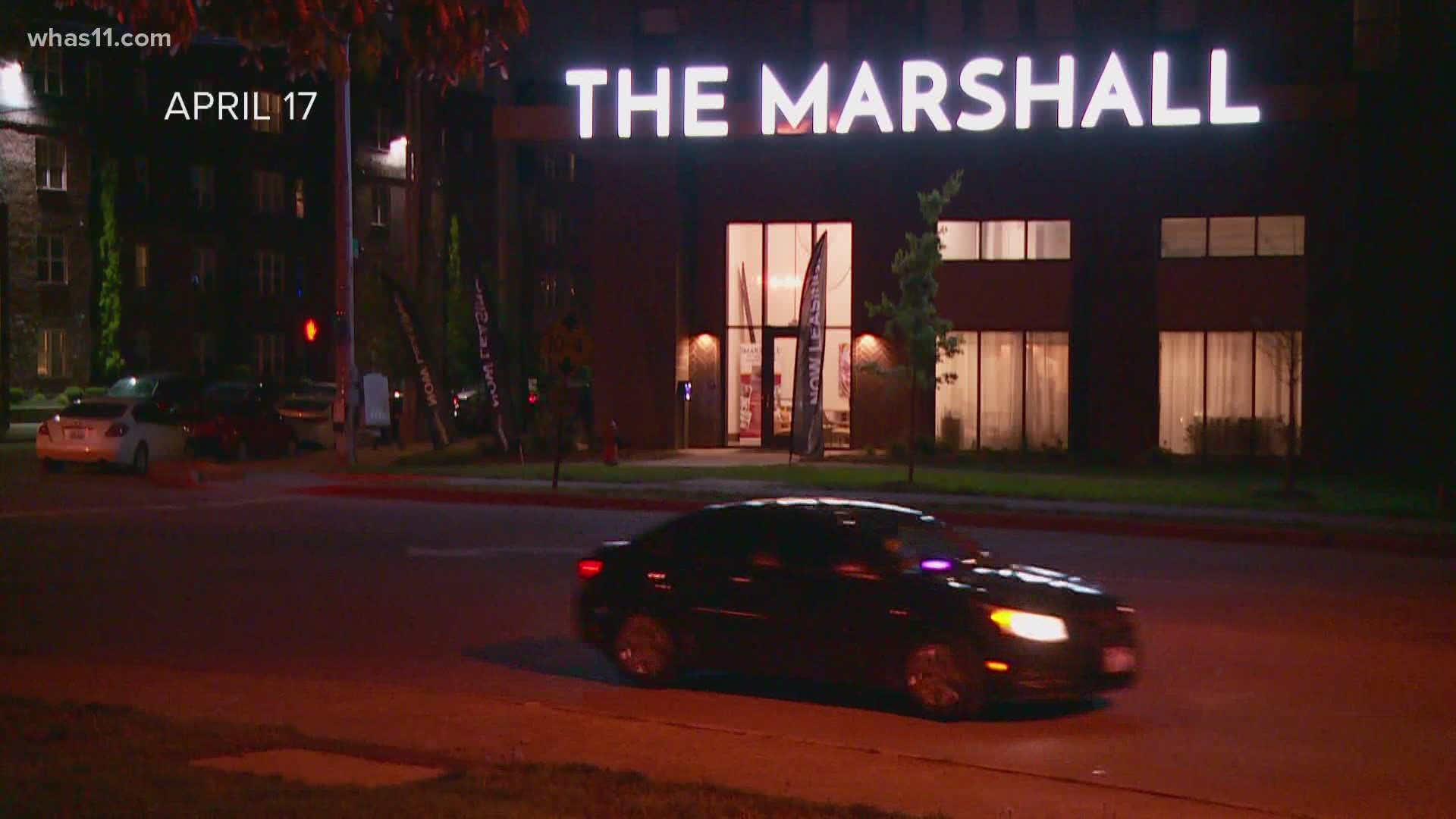 Some students who live in the Marshall near UofL say building management isn't taking safety concerns seriously amid violence in the area.