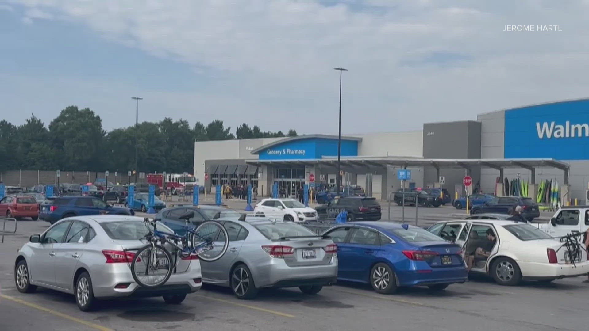 Eleven people were stabbed at a Walmart store in Traverse City, six of the victims are in critical condition in what is believed to be a random act.