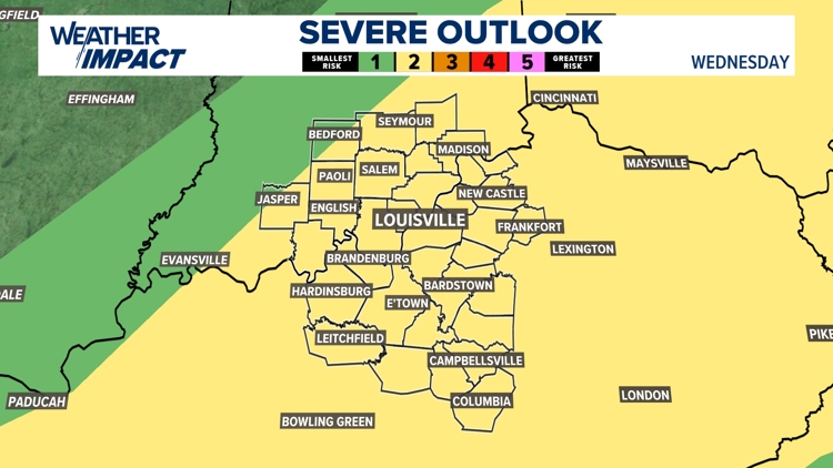 Strong to severe storms to bring rain, hail on Wednesday | Weather ...