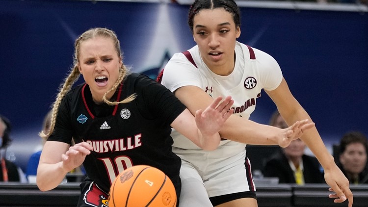 Louisville women's season comes to an end with 72-59 loss in Final Four to South Carolina