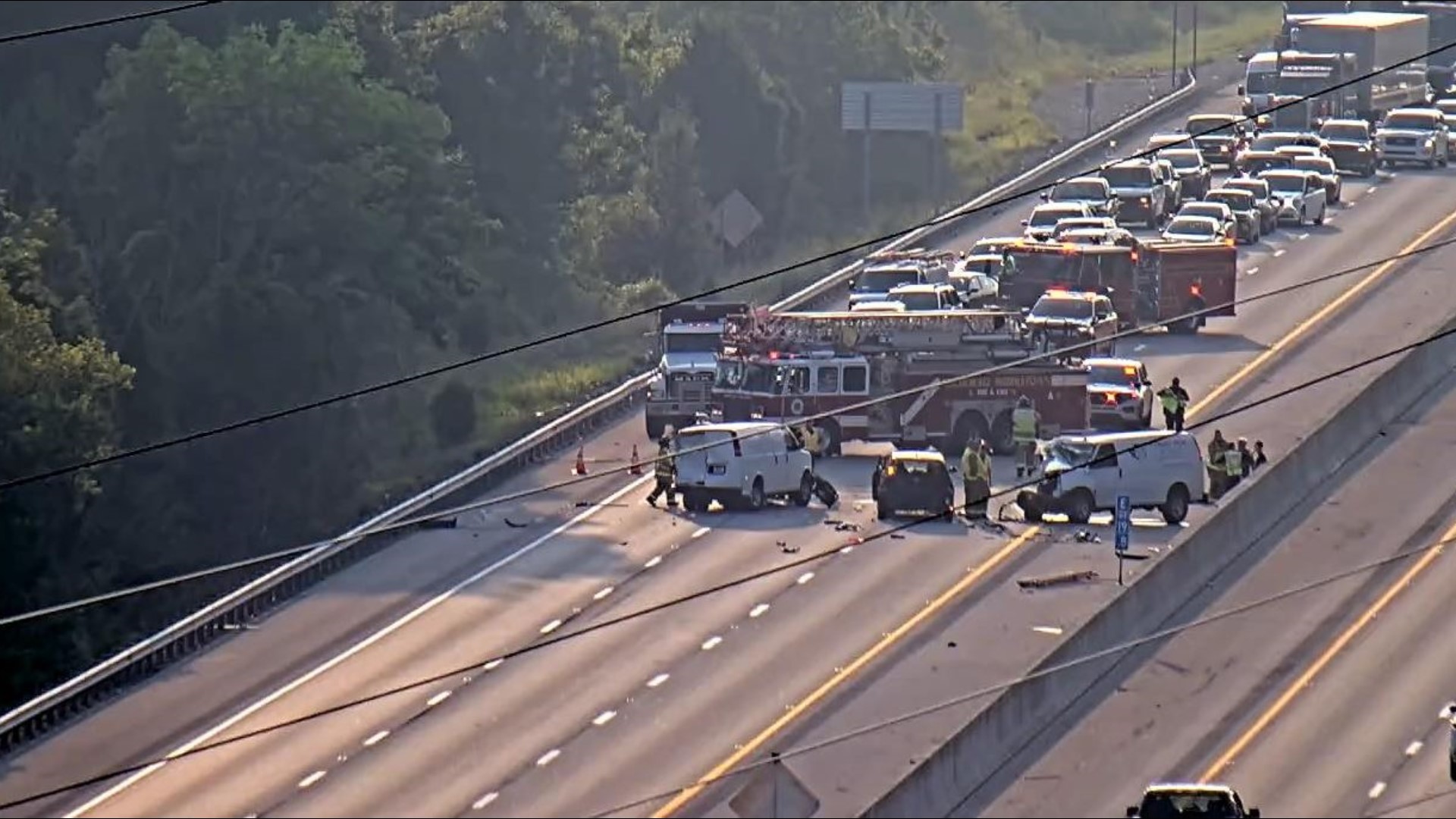 All Lanes Of I-64 West Reopened After Multi-vehicle Crash Near English ...