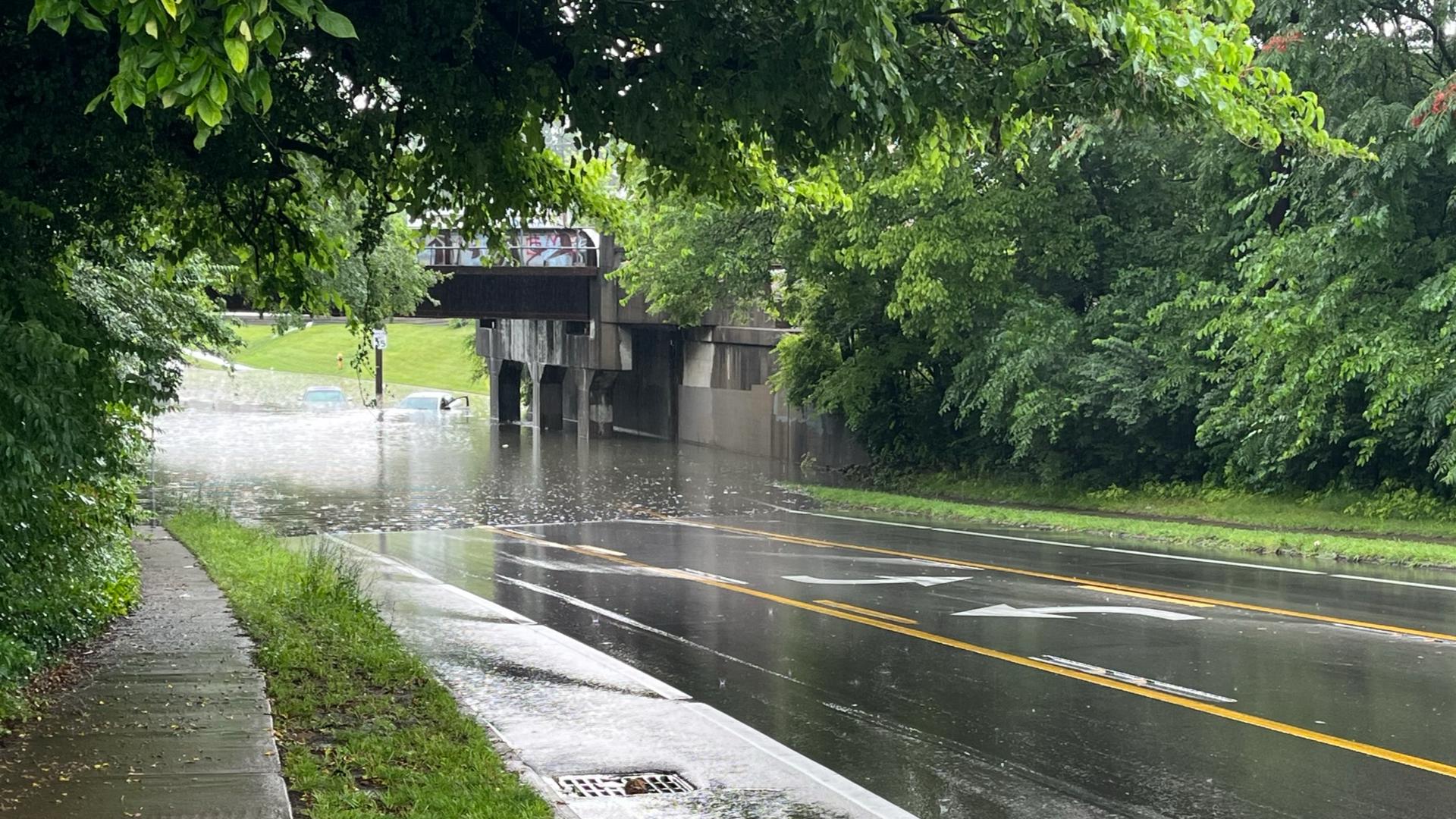 Tuesday's storms brought flash flooding to Louisville.