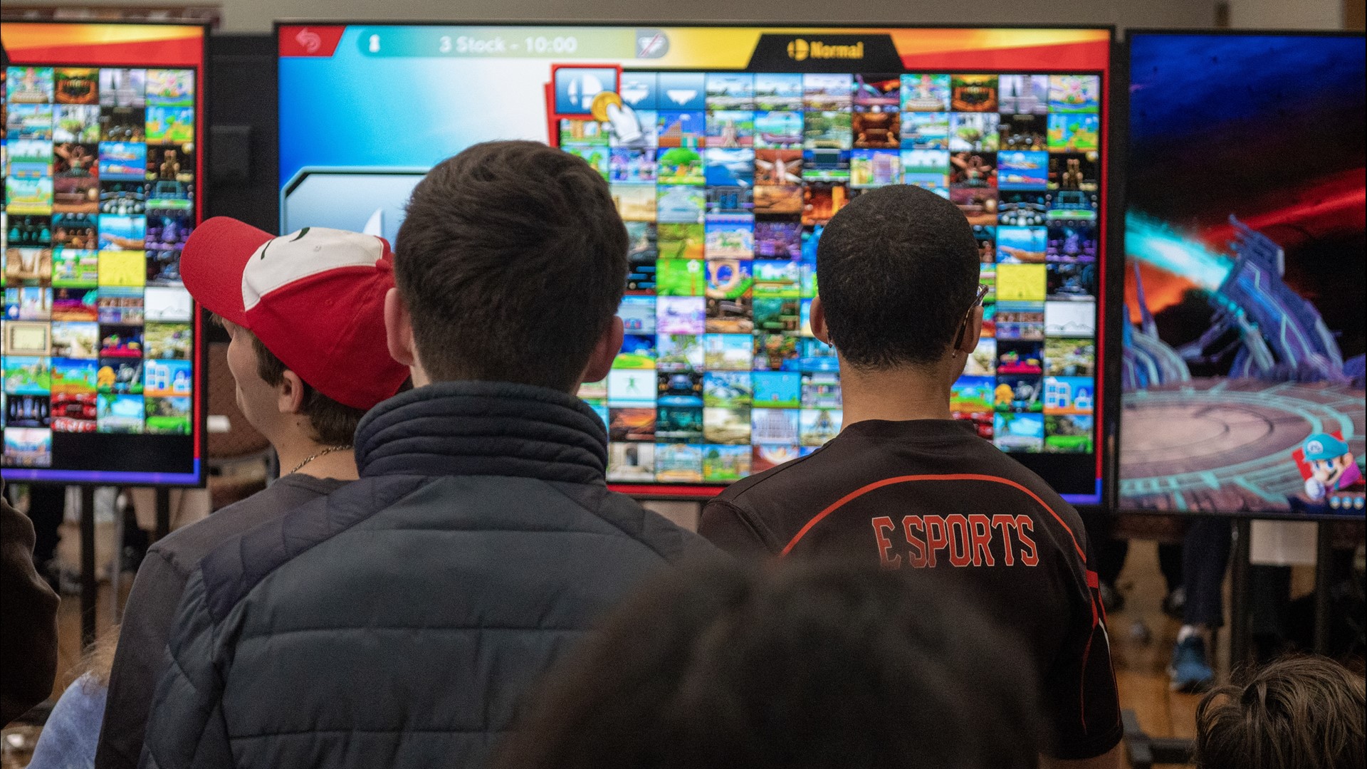 The tournament featured 170 video gamers representing 15 high schools with teams competing in "League of Legends," "Rocket League" and "Super Smash Bros."