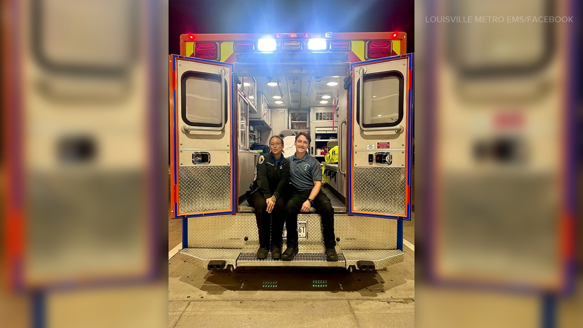 2 Louisville EMTs are about to become partners for life