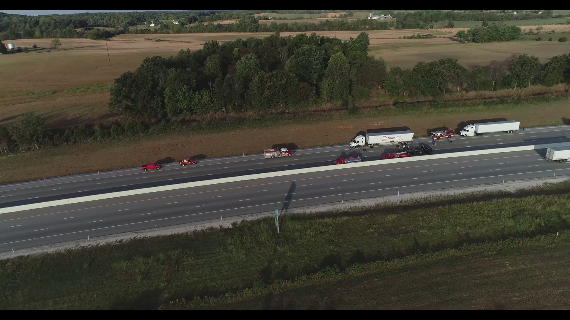 Officials said the crash in Hardin County, and a secondary crash nearby, both included fatalities.