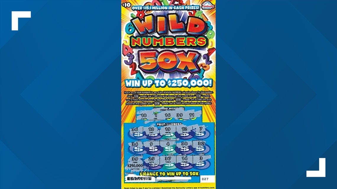 Kentucky man 250K richer after buying winning scratchoff ticket