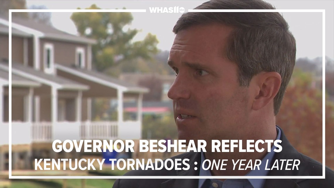 Kentucky governor recalls the night deadly tornadoes struck the commonwealth