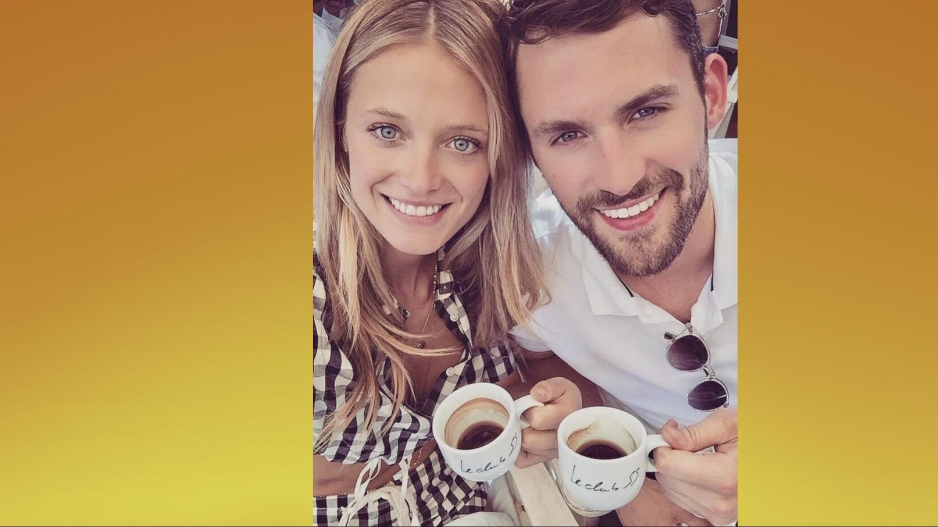 Nearly 18 months after announcing their engagement, Cleveland Cavaliers forward Kevin Love and his longtime girlfriend, model Kate Bock, got married in NY City.