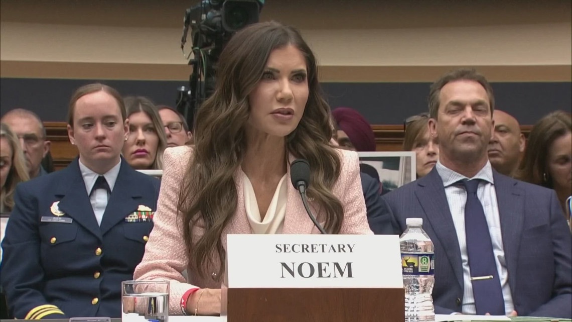 Politicians react to Trump ousting Kristi Noem, Markwayne Mullin replacement