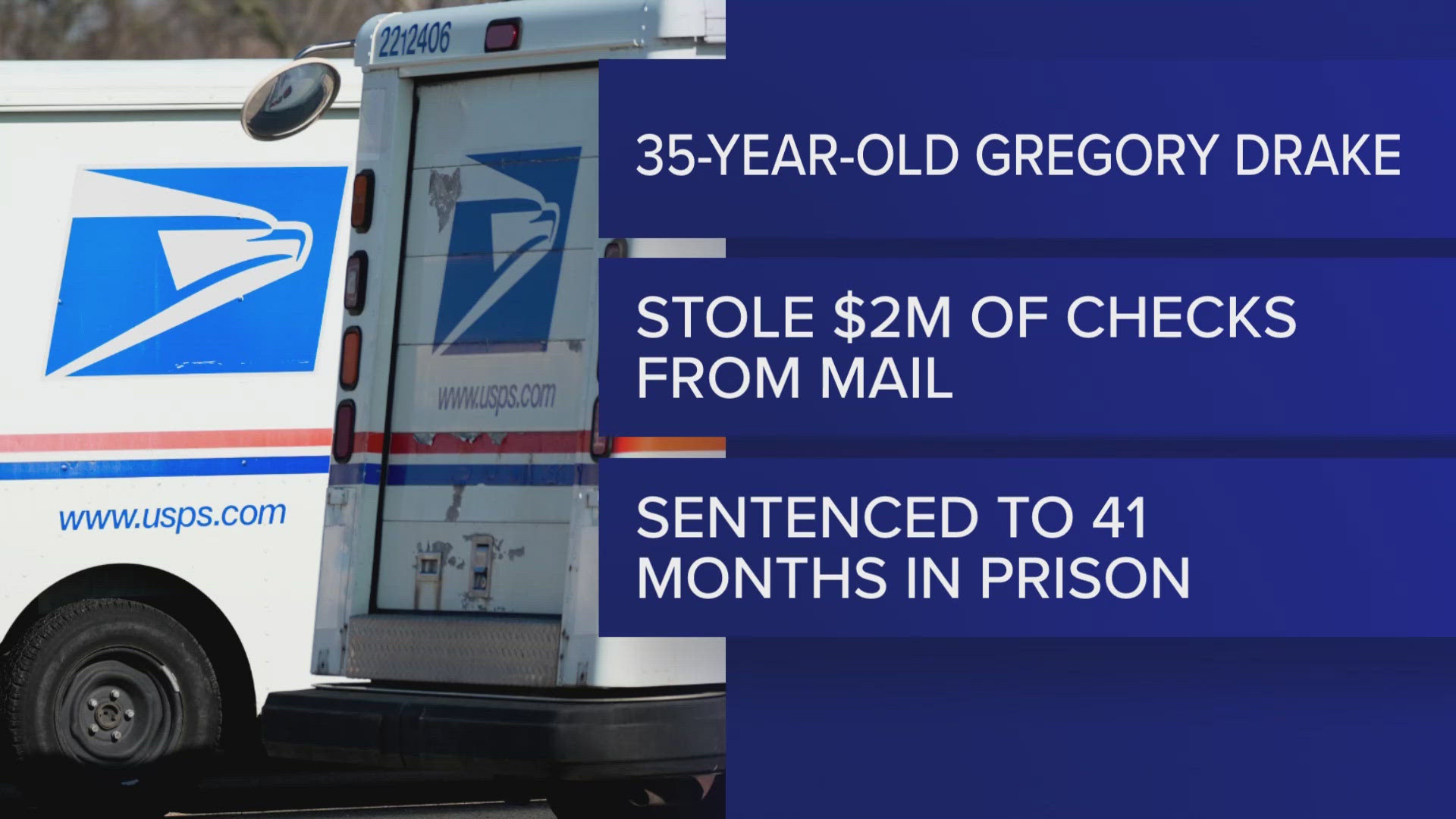 Gregory Drake, 35, of Cleveland, was sentenced to 41 months in prison by U.S. District Judge Bridget Meehan Brennan. 