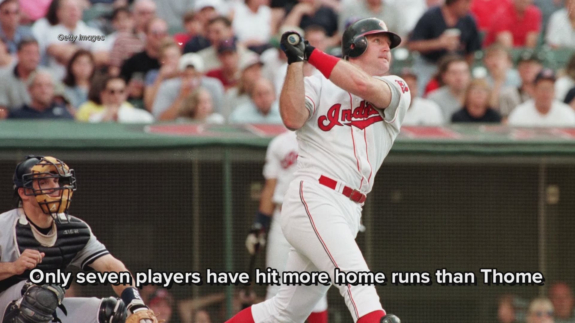 Thome enters Hall of Fame
